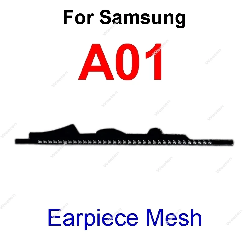 Earpiece Receiver Dustproof grid mesh For Samsung Galaxy A01 A02 A03 A02S A03S A21S A21 A51 Front Top Earpiece Grill Mesh Repair