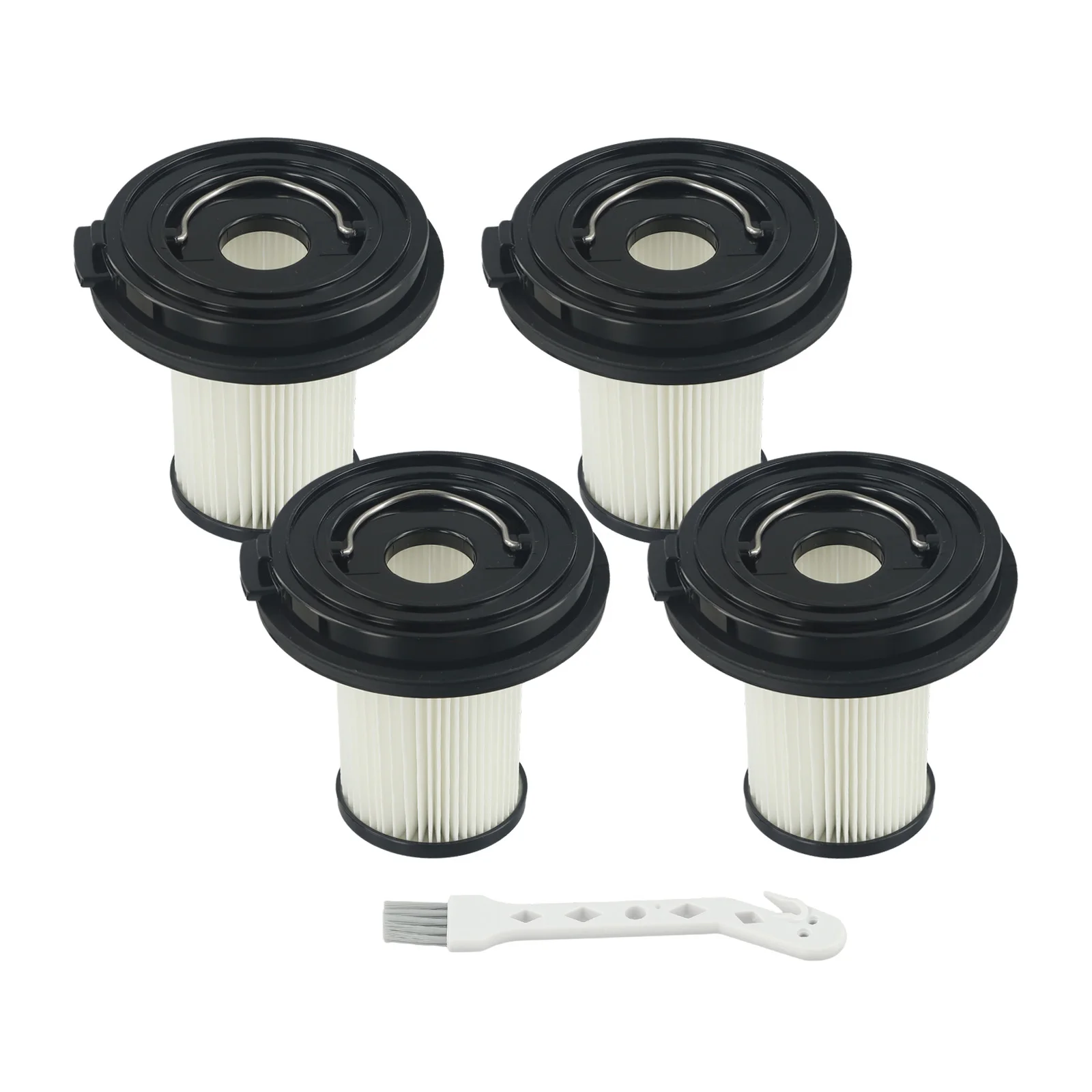 Vacuum Cleaner Filter Replacement Filter Kit Vacuum Cleaner Replacement Washable And Sturdy High Efficiency Filter Black White