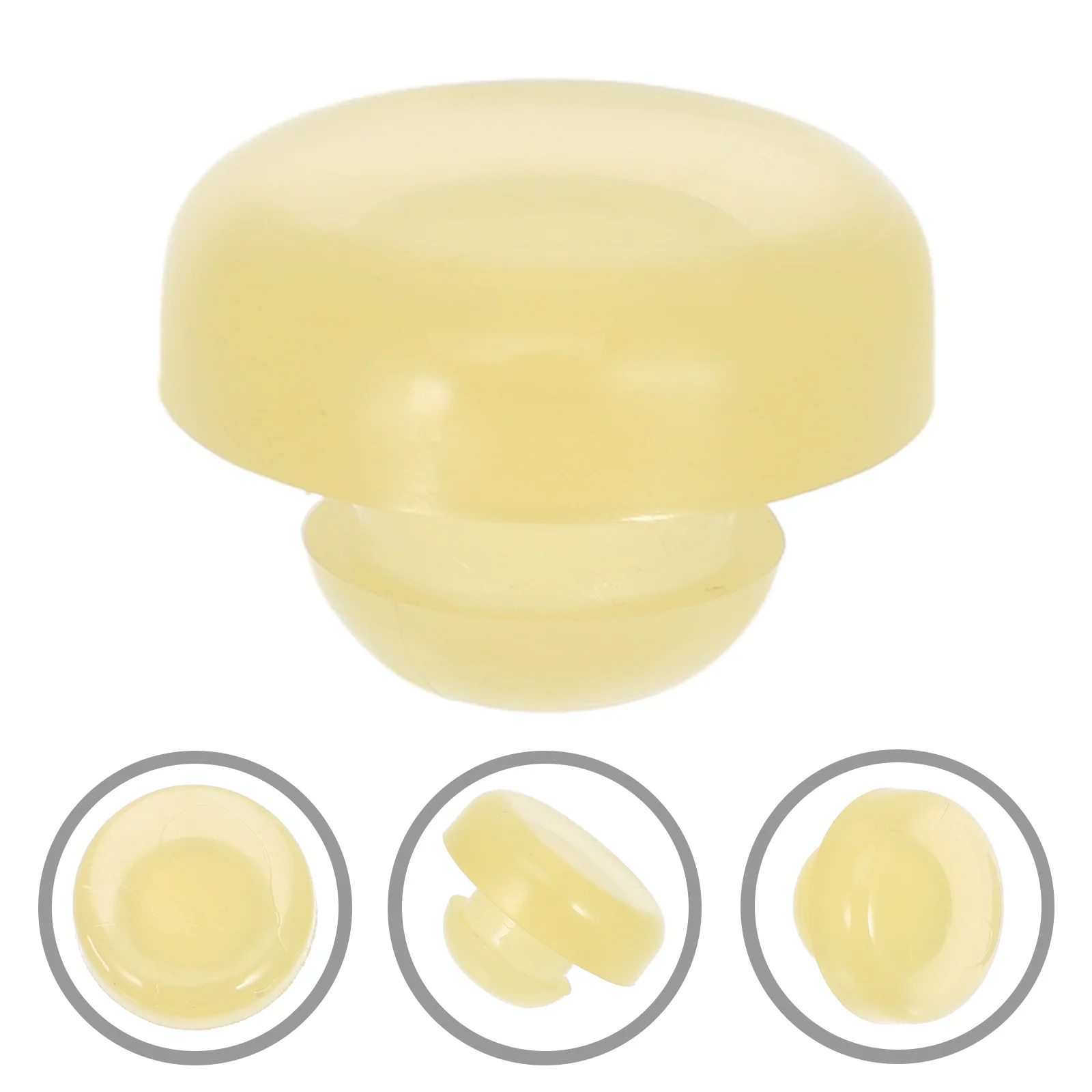 

10Pcs Brake Pedal Pad Replacement Compatible Vehicles Improves Safety Responsive Driving Experience Durable Material Easy