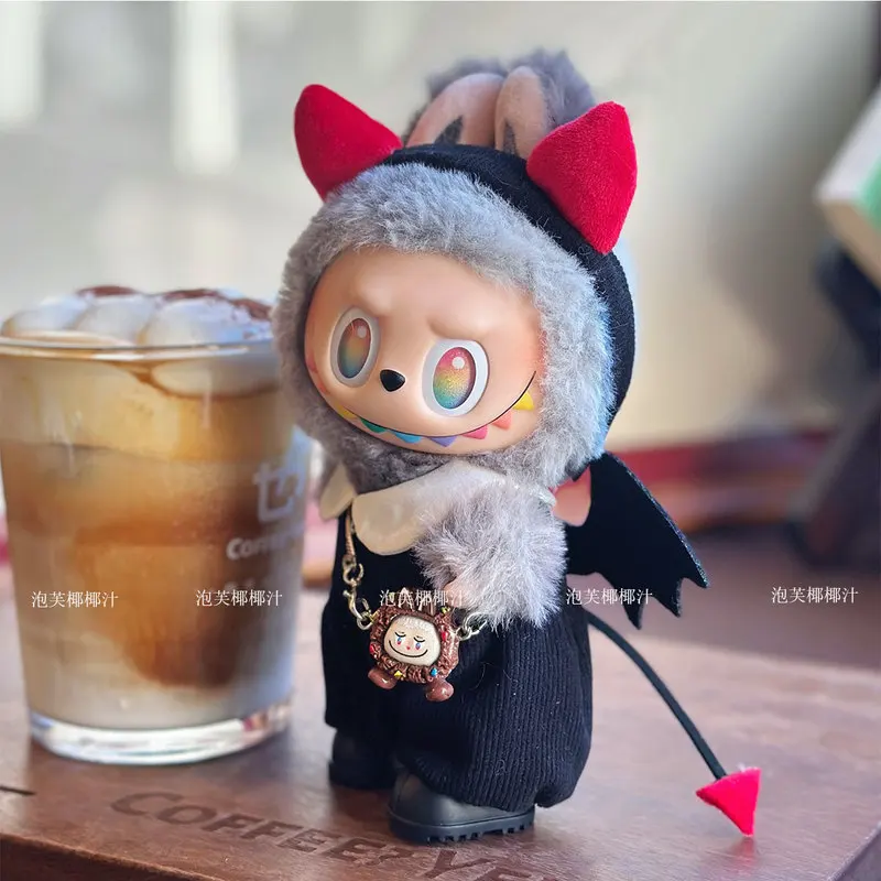 

In Stock It Is Suitable For 123rd Generation Labubu Vinyl Doll Clothes Little Devil Dresses Up Baby Clothes Replacement Clothes