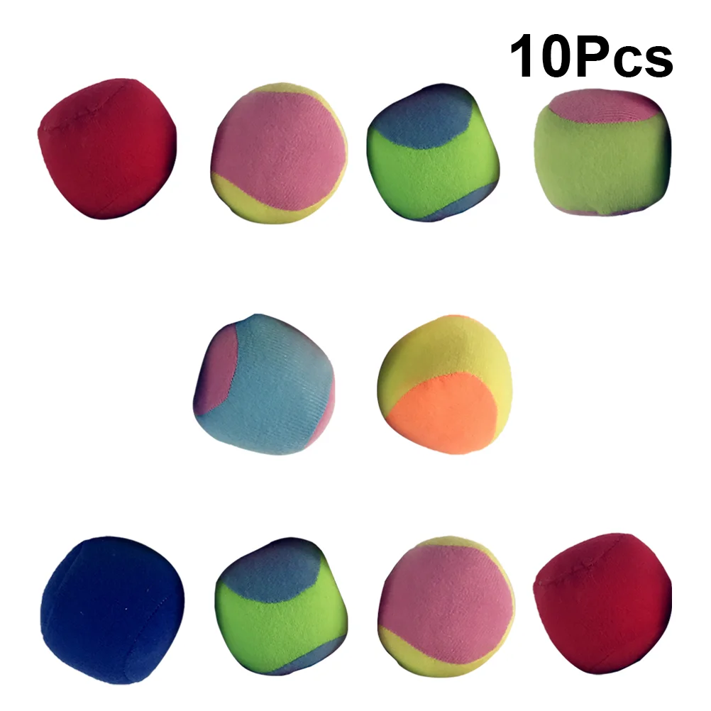 10pcs Creative Children Stick Suction Cup Ball Funny Kindergarten Throw Stick Ball Toy (Random Color）