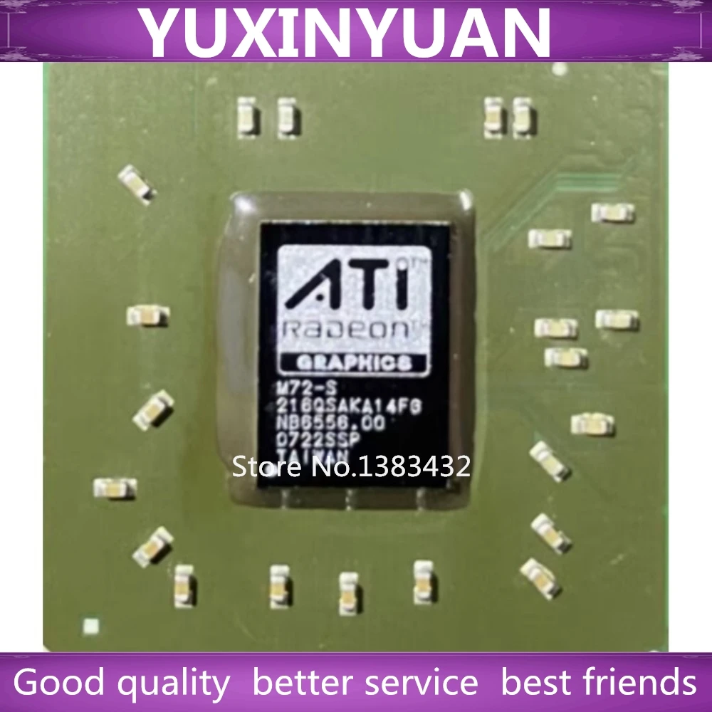 1pcs/lot 100%new original 216QSAKA14FG M72-S with balls BGA chipset in shock 100%good and best quality by yuxinyuan technology !