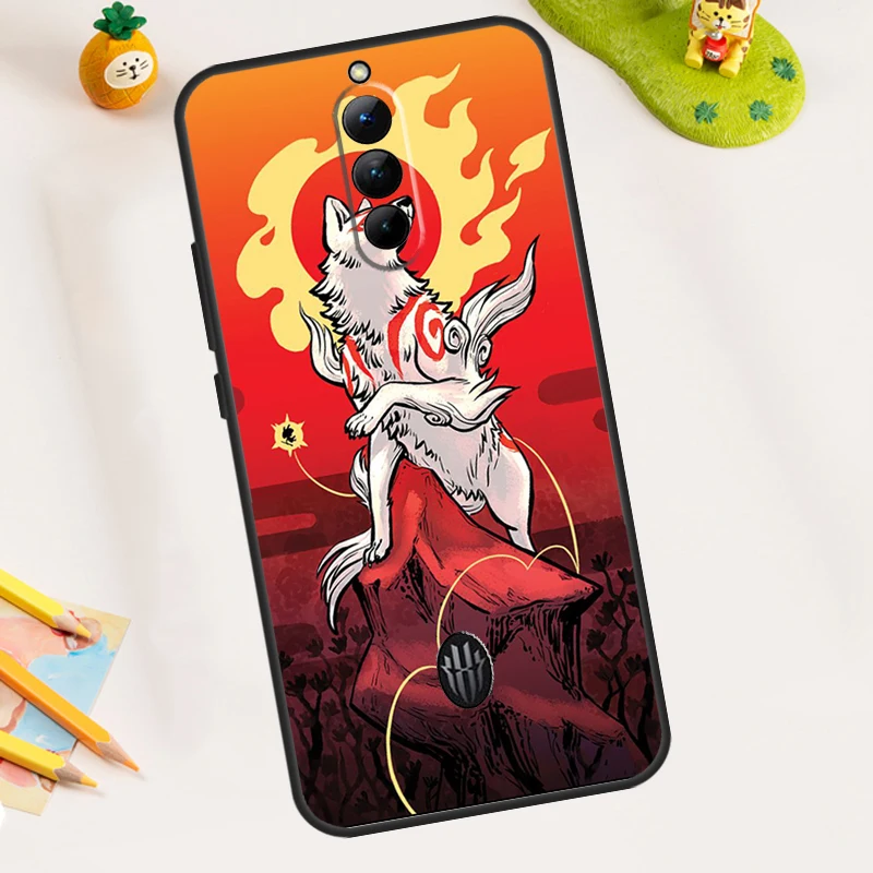 Japanese Style Anime Fox Case For ZTE Nubia Red Magic 8S Pro 9 Pro Plus RedMagic 8 Pro 7 7S 6 6S Pro 5S 5G 6R Cover - view 6