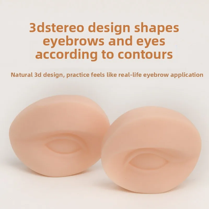 Picture 5: Embroidery silicone practice leather semi permanent eyebrow line eyebrow simulation leather eyebrow eye module beginner's tool