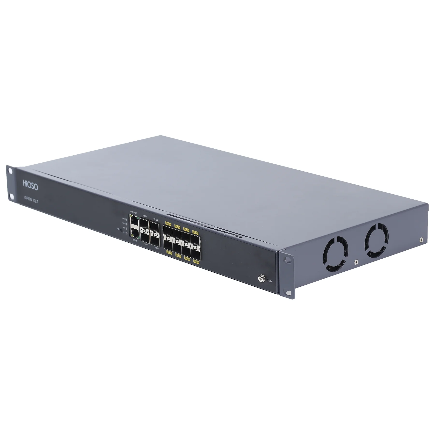 HiOSO New Released 8PON GPON OLT Total 1024 User Compatible Kinds of ONU Without Modules