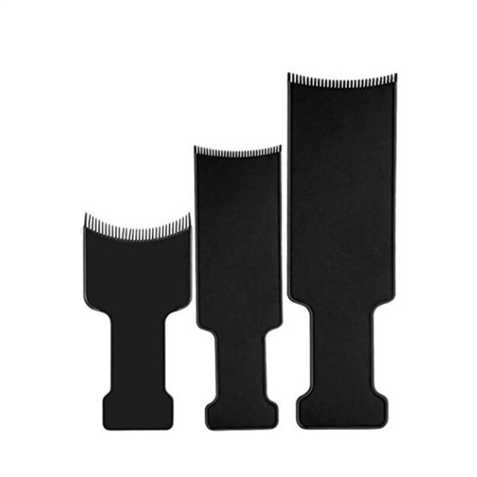 Hair Coloring Applicator Board with Comb Brush for Dyeing Highlighting Professional Salon Tool