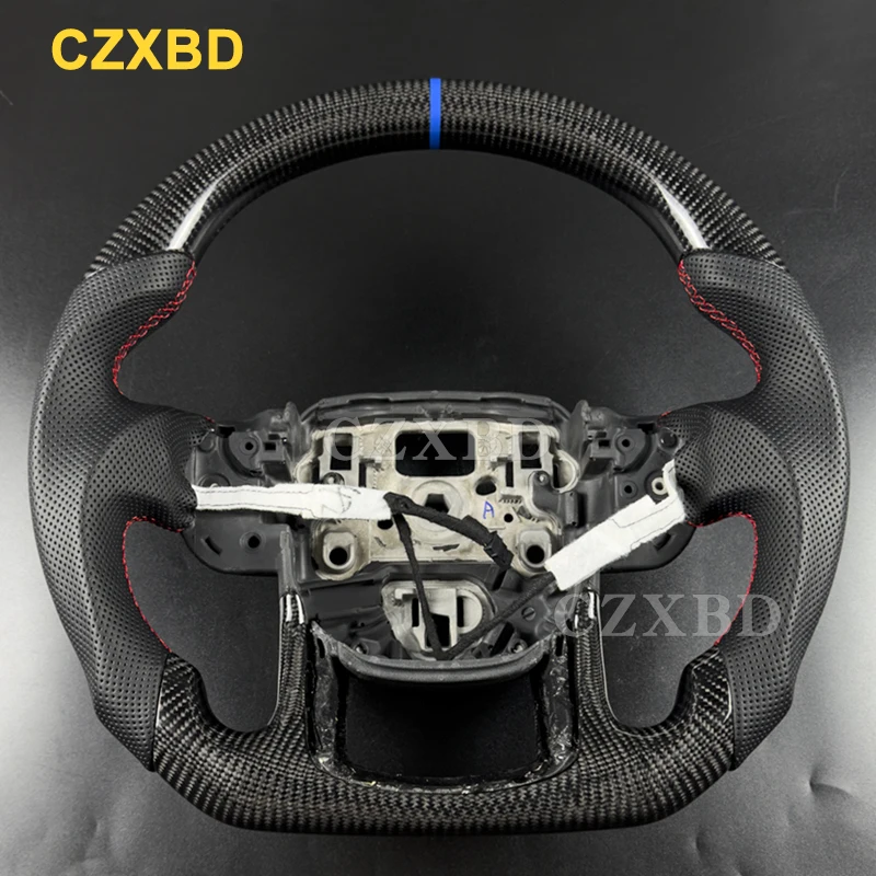 

Fit For Land Rover Range Rover 2014-2022 Evoque Real Carbon Fiber Steering Wheel High Quality Sport Wheel Customized
