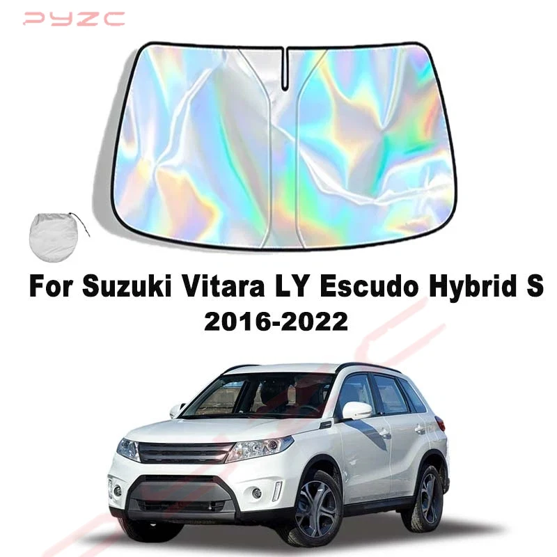 For Suzuki Vitara LY Escudo Hybrid S 2016-2022 Car Windshield Sunshade Cover Front Window Sun Shade Visor Auto Interior UV