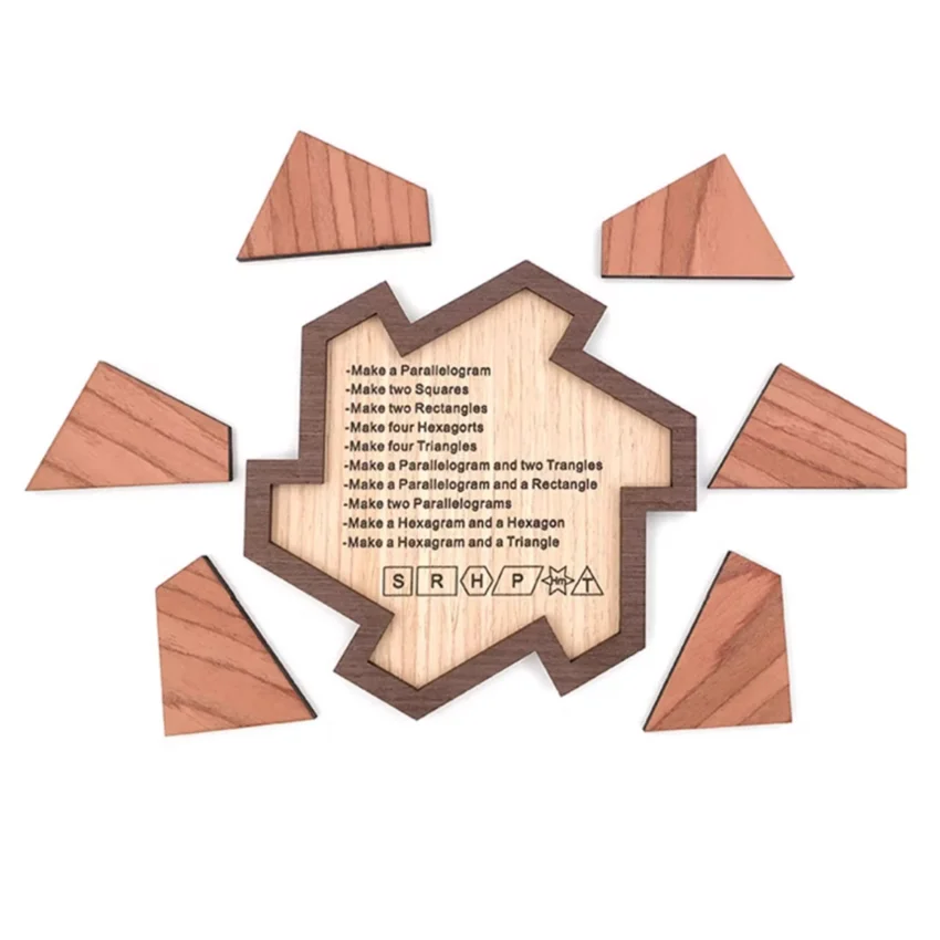 Boutique Intelligence การศึกษาของเล่นพัฒนาสมองใจตรรกะปริศนาไม้เกมของขวัญ