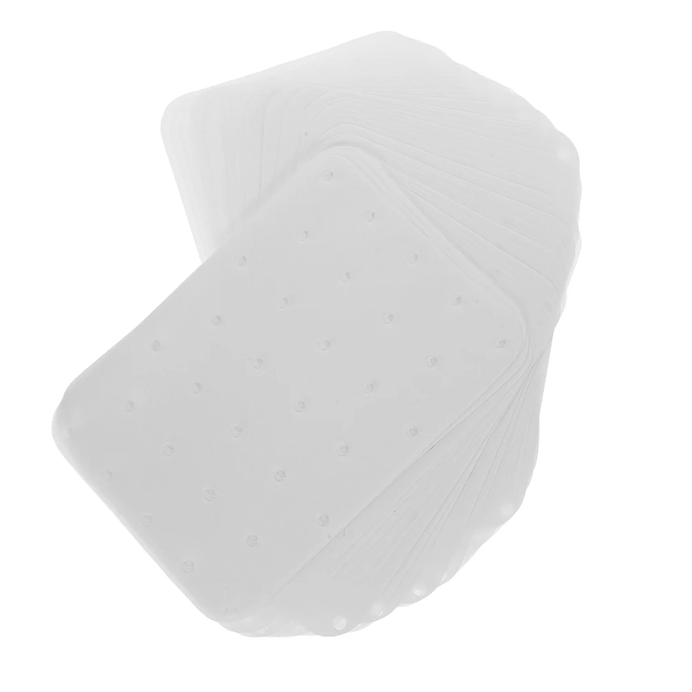 

200 Pcs Air Fryer Paper Liner Oil Absorbing Sheets for Cooking Baking Food Nonstick Disposable Blotting Backing Pan Pad