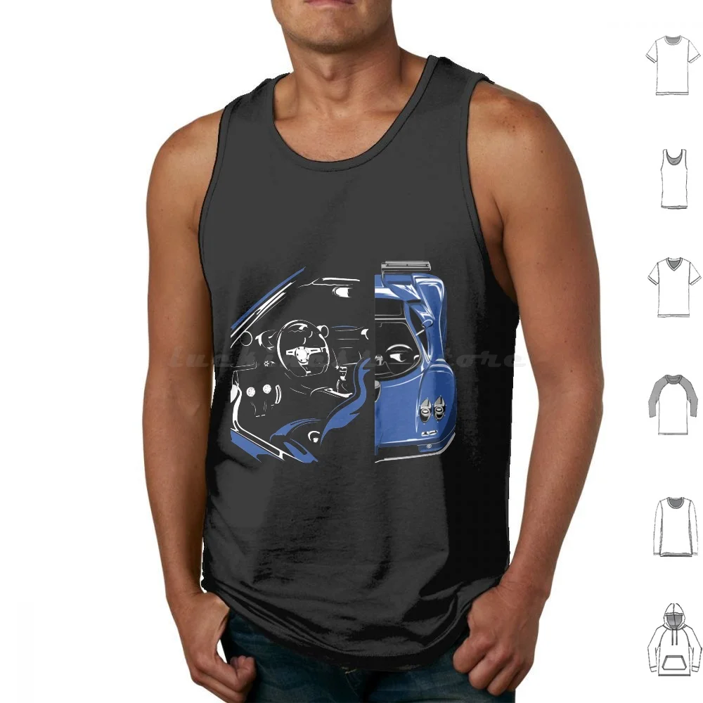 Pagani Piece Of Art Tank Tops Print Cotton 307 207 Partner 108 Rcz 107 407 106 306 508 Sw 308 Sw 406 Rcz 205 408