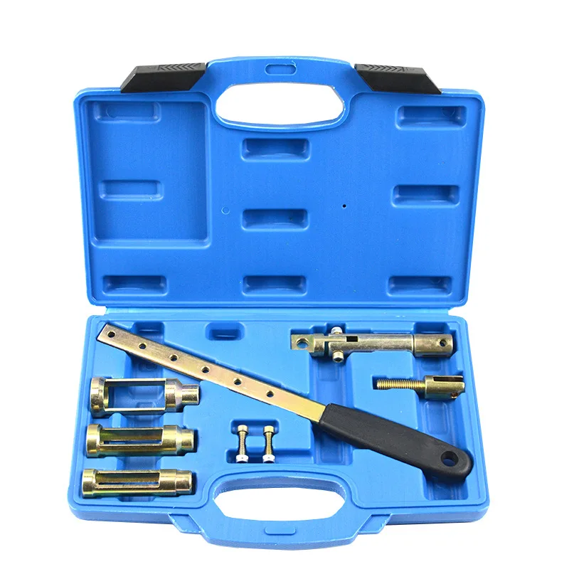 

Random Color 8-piece Set Valve Spring Disassembly Tool Adjustable Valve Clamp Engine Spring Compressor Set Valve Puller