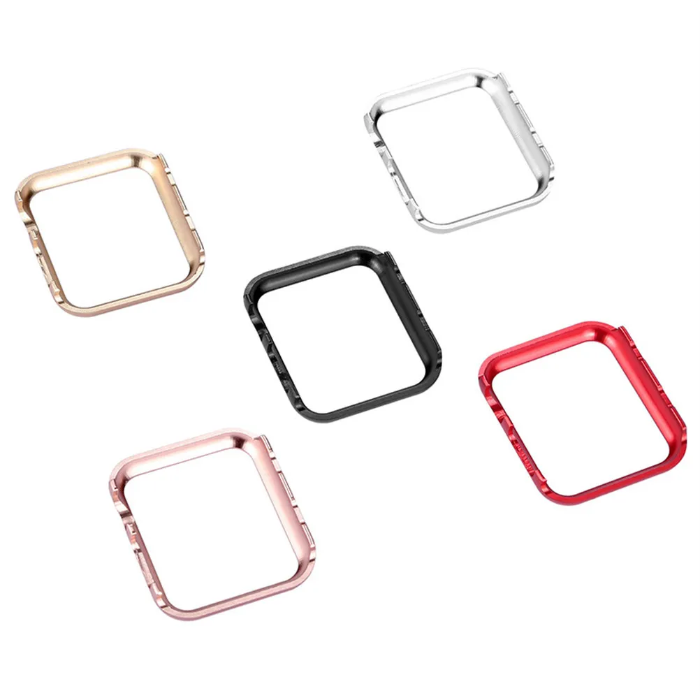 

Diamond Metal Frame Aluminium Alloy Protective Case Cover Shell Bumper for 38Mm Square Ultra Thin Lightweight