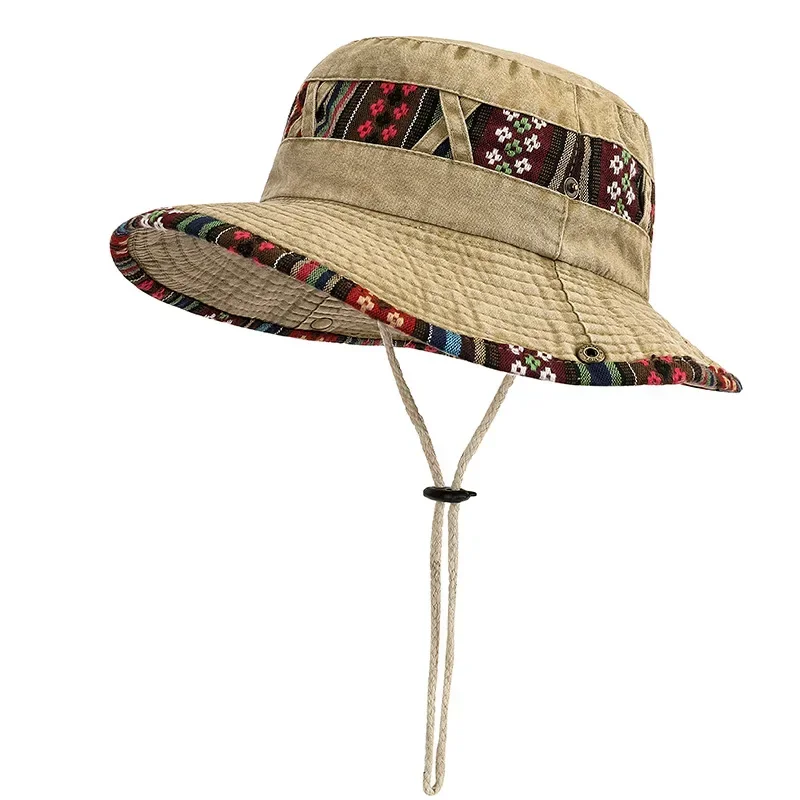 Sombrero para el sol para acampar a campo traviesa para montañismo al aire libre para hombres y mujeres, cómodo y transpirable, sombrero para el sol de vaquero, gorra de pesca