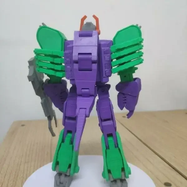 3D Printing Assembled Multi-joint Movable Robot Doll of Hand-operated Mecha Model (deformable)