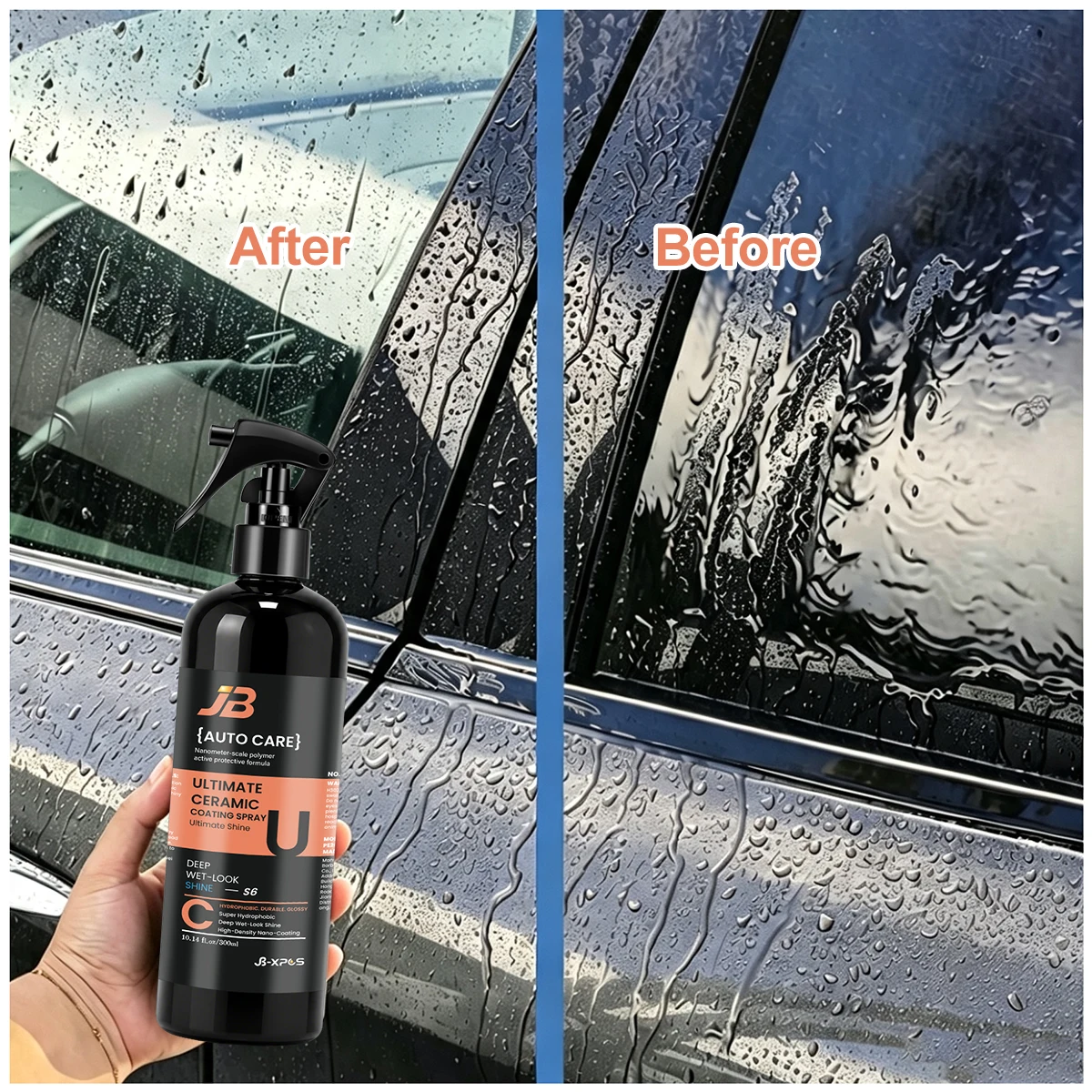 Ultimate Ceramic Coating Spray, High Gloss Protective Coating For Car Paint Surface Long Lasting Auto Care YT0406