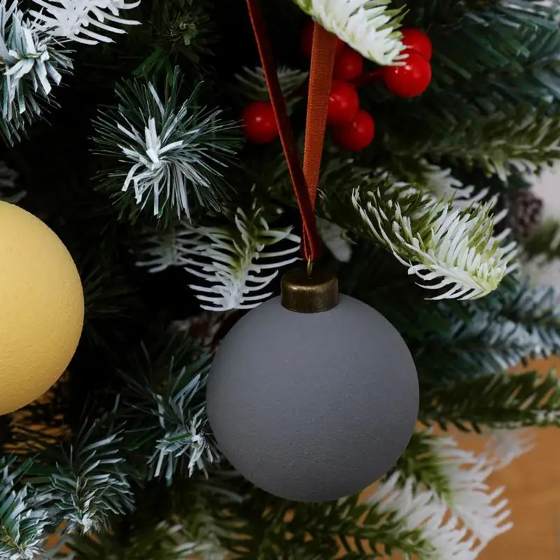 

Christmas Ball Ornament 12X Christmas Tree Decoration Christmas Ornaments Set Christmas Tree Pendants Decorative Hangable Balls