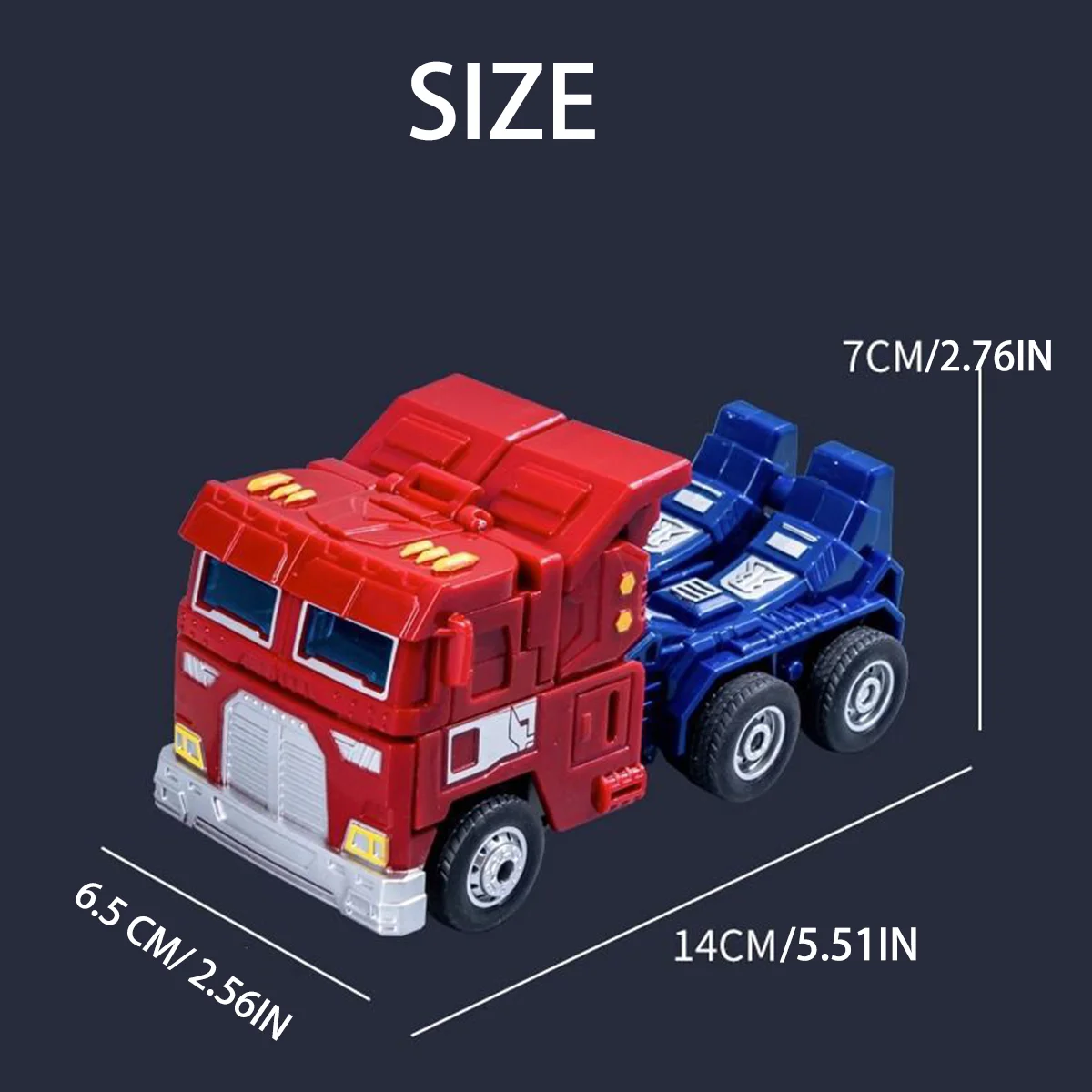 Transformeerbaar robotspeelgoed voor kinderen, traagheidsvrachtwagenmodellen, Optimus Prime krijgerjongensbeeldjes, King Kong-cadeaus