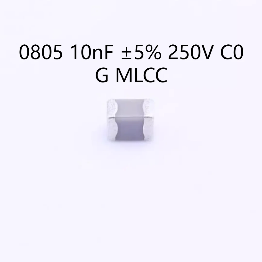 

2000PCS/LOT CGA4J3C0G2E103JT0Y0N Capacitor 0805 10nF ±5% 250V C0G MLCC