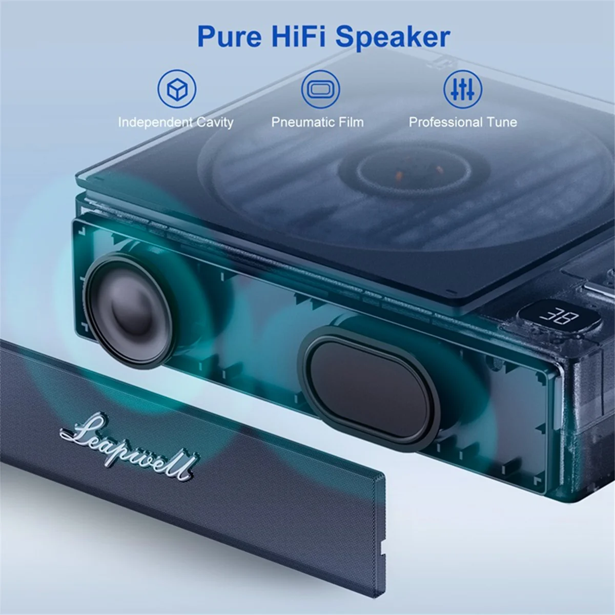 Portable Cd Player Wireless Bluetooth Speakers FM Radio Walkman Music Album Player Home CD Machine English AB Repeater