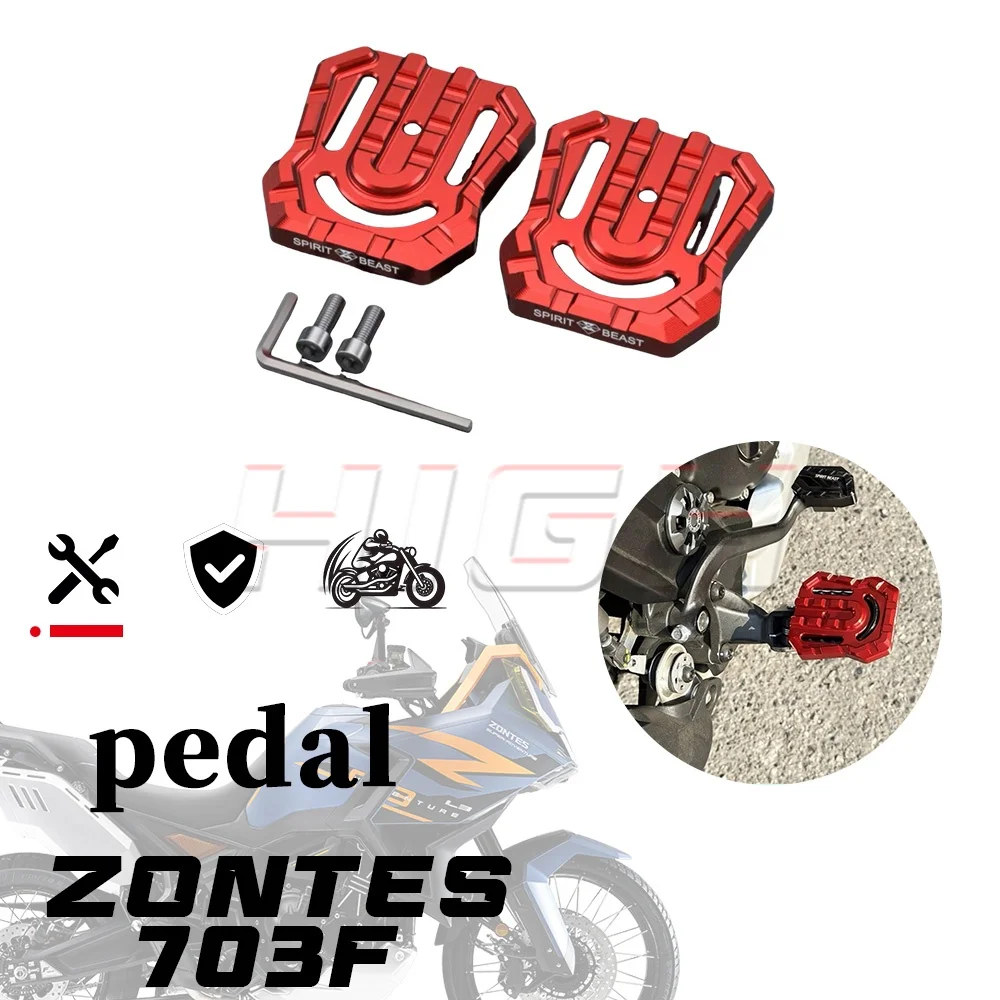 

ZONTES 703F pedals widened and enlarged anti-slip front left and right pedals 703 F f 703