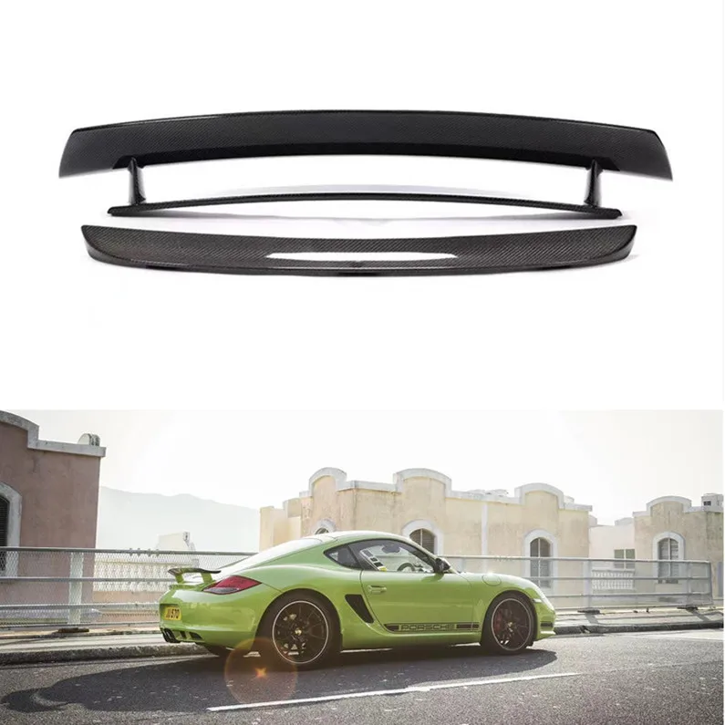 

suitable for Porsche 987 Cayman Upgraded Carbon Fiber Spoiler Body Kit