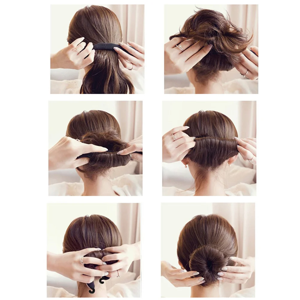 

Hair Styling Kit DIY Accessories Pads Clips Pins Sponge Bun Donut Styler Women Hairdresser Tools Hair Styling Kit