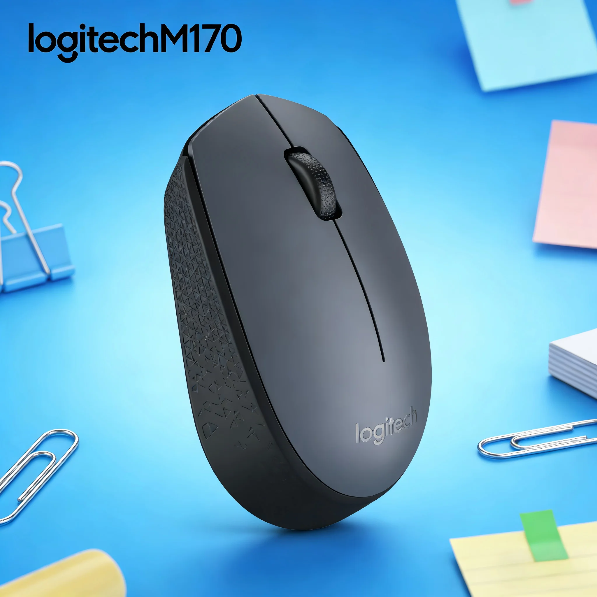 

M170 Wireless Silent Mouse for Women Compact Palm-Sized Design Ideal for Overtime Work without Disturbing Others