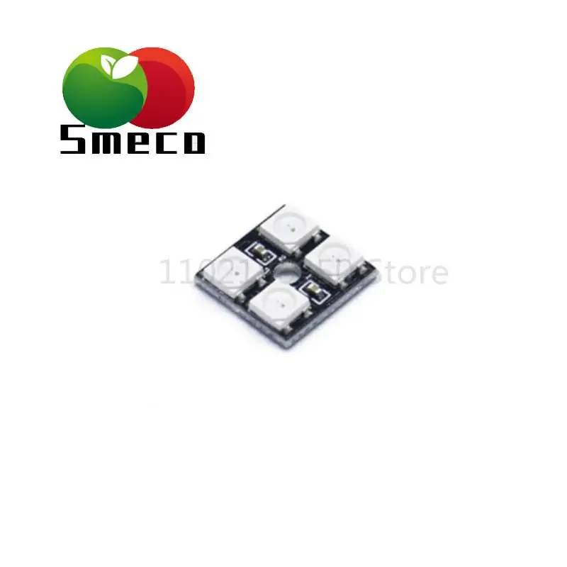 10 piece 4-bit full-color LED module color WS2812B-4 RGB LED driver lantern module w2812B