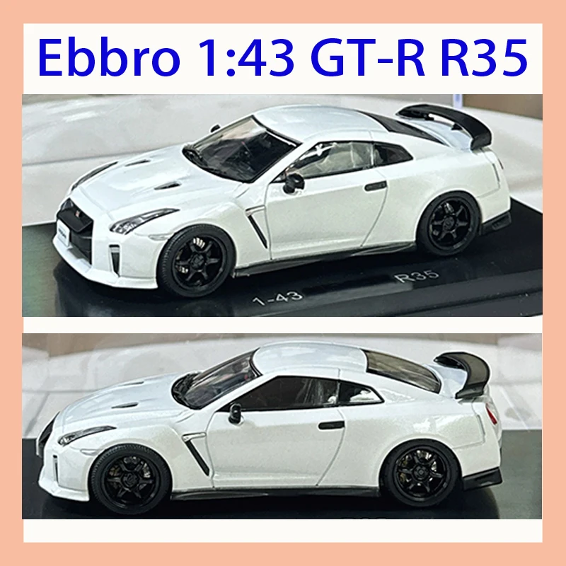 Ebbro 1:43 Scale GT-R R35 Alloy Car Model For Collection Display & Holiday Gifts Toys