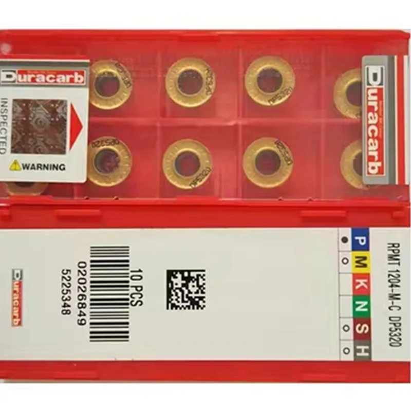 HUAZHICHUN Круглая фреза RPMT1204-MC DP5320 Аутентичная фреза Dulong Cap R6