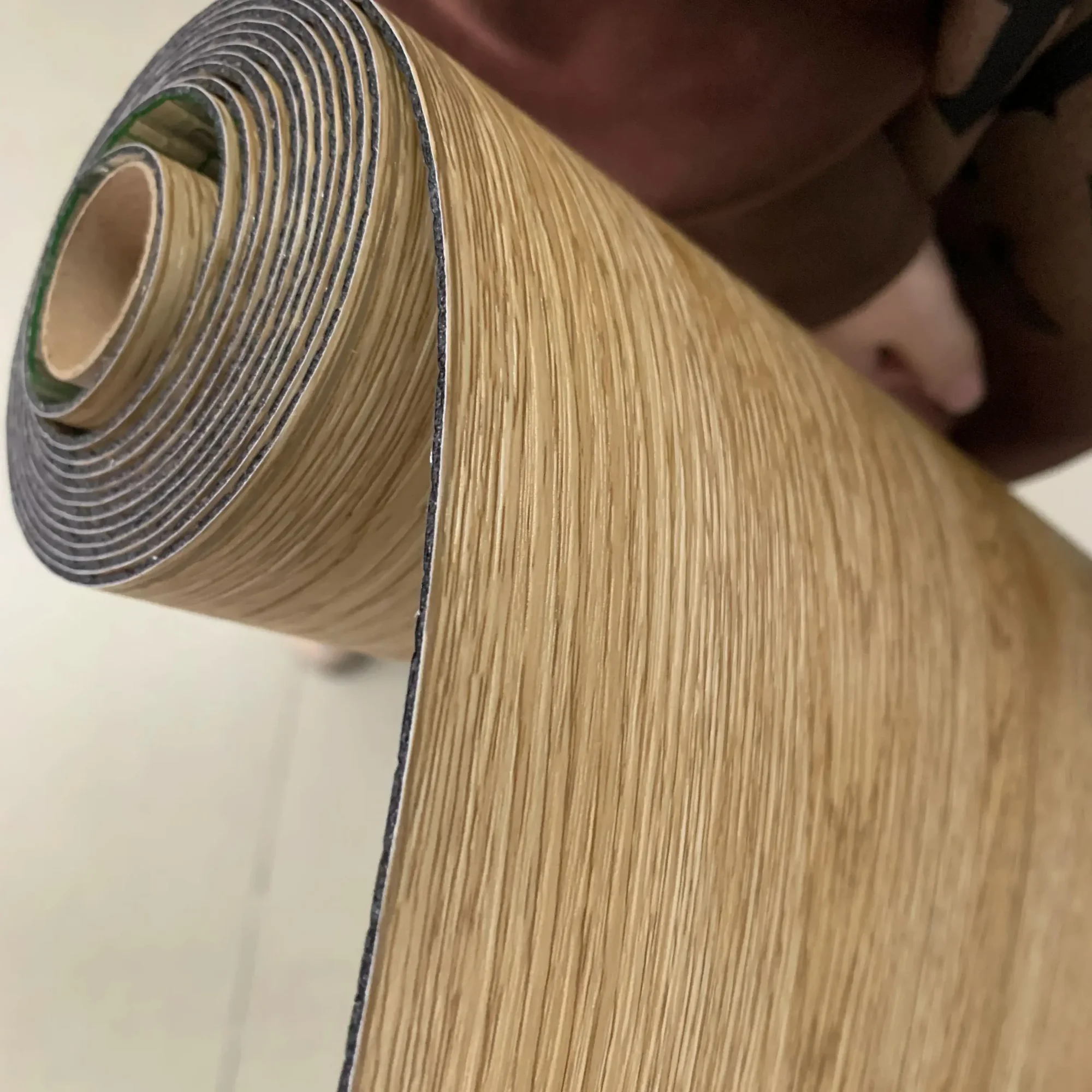 40cm Self-Adhesive Wood Grain Sticker Peel And Stick Wallpaper Waterproof Anti-Slip Floor Sticker Living Room Bedroom House