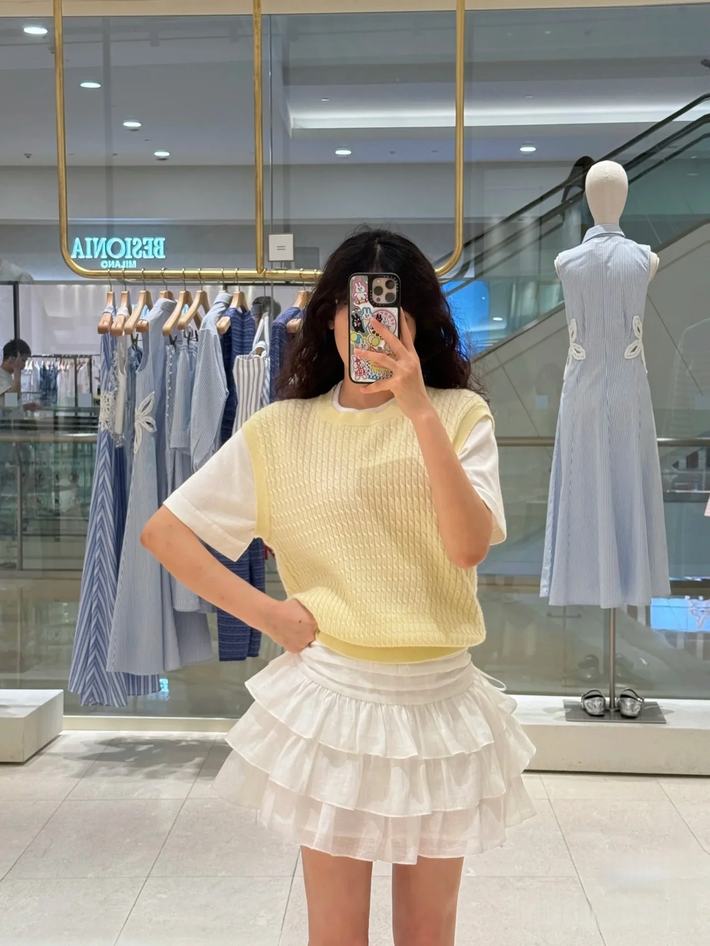 

Ele Casual Knitted ort Sve round Ne Pullover Top Splice Design Comfortable Fit Faionable Sle Women'swear