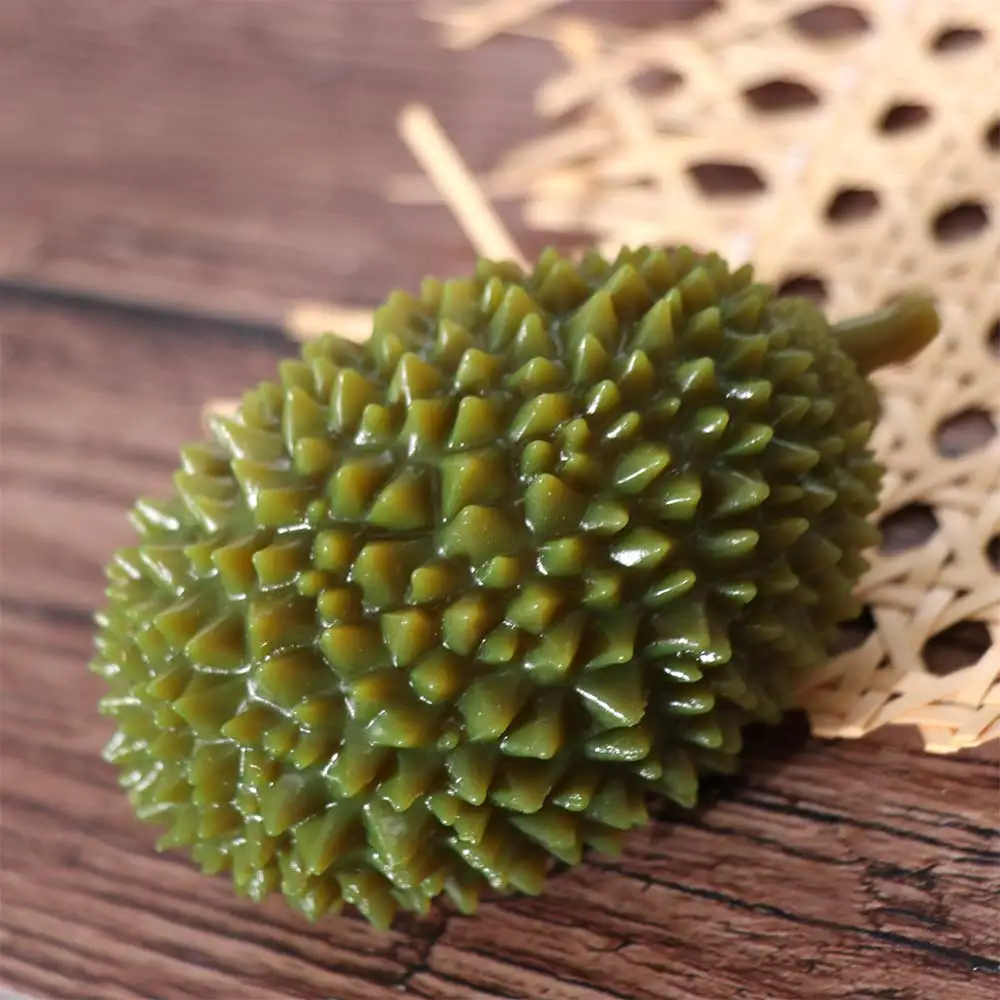 Crunchy Simulated Durian Squeeze Toy Color-Changing Soft Crackling Durian Squishy Toy Kneading Hand Relax Durian Stress Ball
