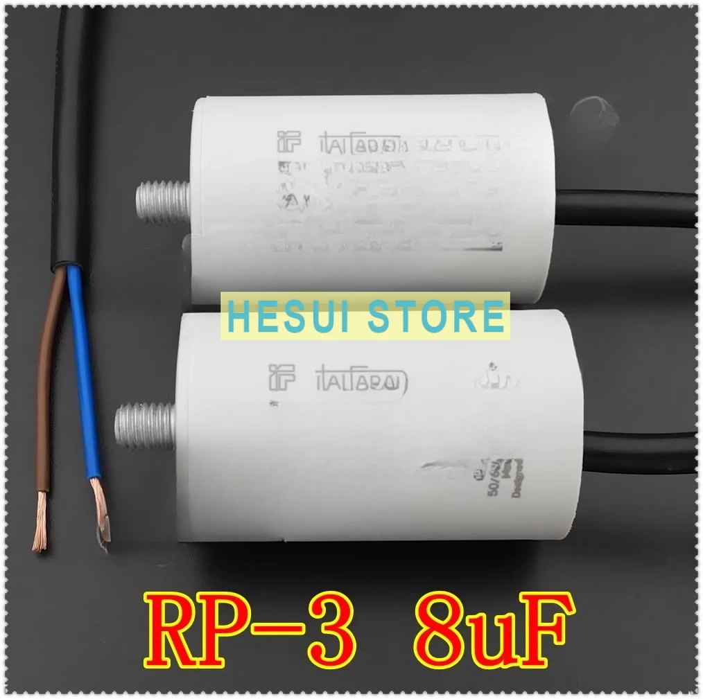 Italfarad RP-3 8uF 400-500V motor start-up capacitor