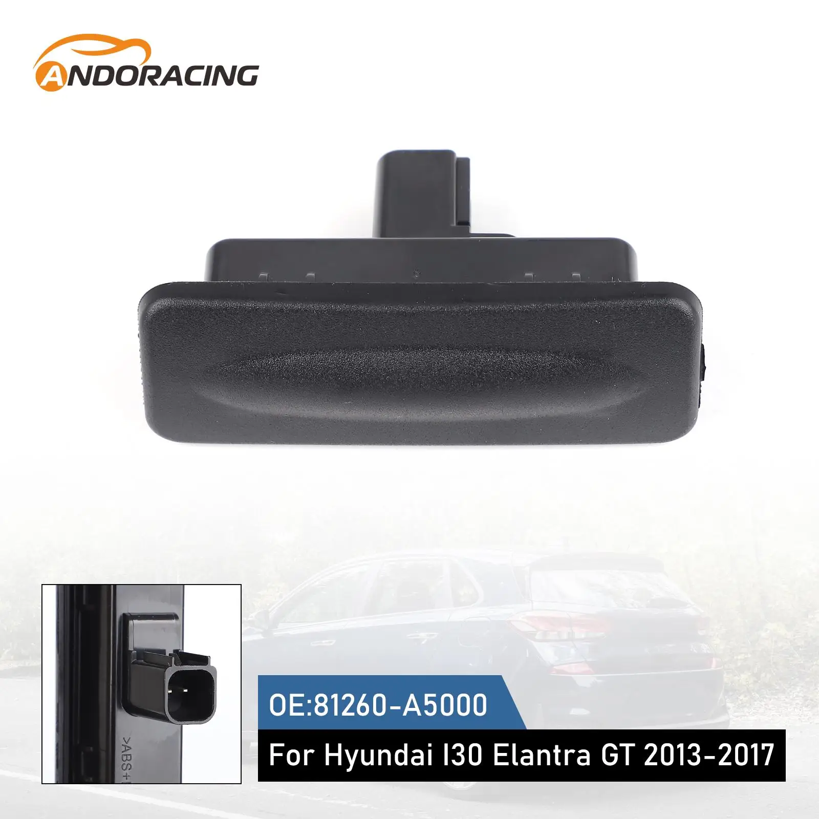 81260A5000 Rear Trunk Lock Boot Release Switch Tailgate Opening Button for Hyundai Elantra GT I30 Kia Ceed 2013-2018 81260-A5000