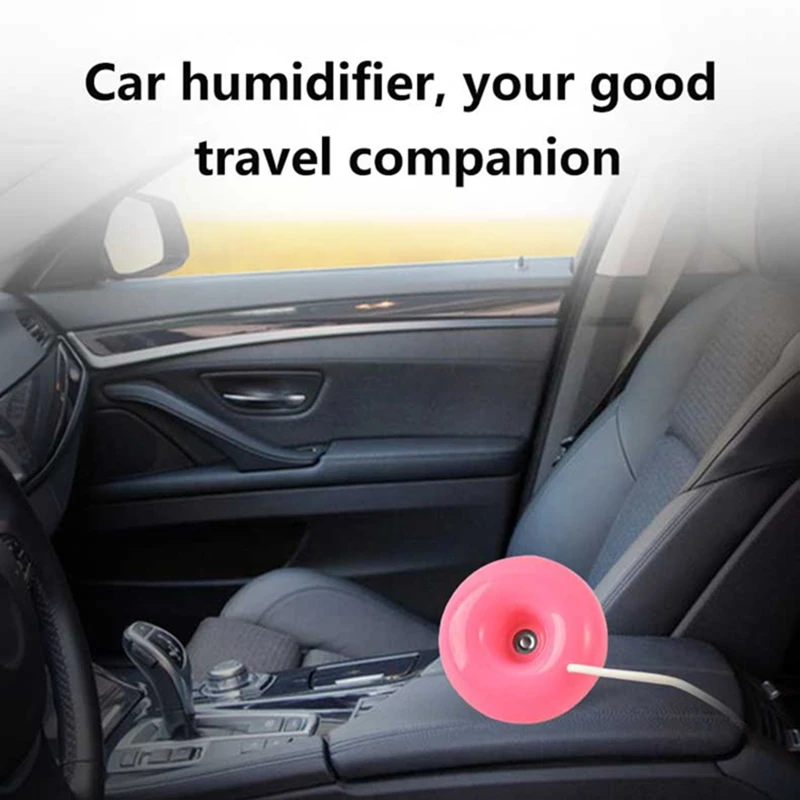 Mini Donut Shaped USB Humidifier Negative Ion round Desktop Air Purifier Home Office Donut Steam Diffuser Mini Sprayer 2026 New