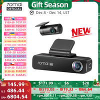 70mai Dash Cam 4K M800 2160P eMMC Built-in 128GB GPS ADAS Support 24H Parking Guard 4G Compatible Upgraded Ver. of 70mai M500