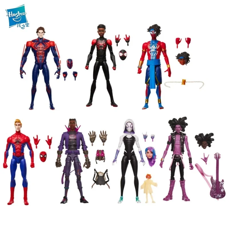 

Hasbro Hot Sale Marvel Legends Spider Man Across The Spider Verse Posable Action Figure Model Collectible Desktop Toy Boy Gifts