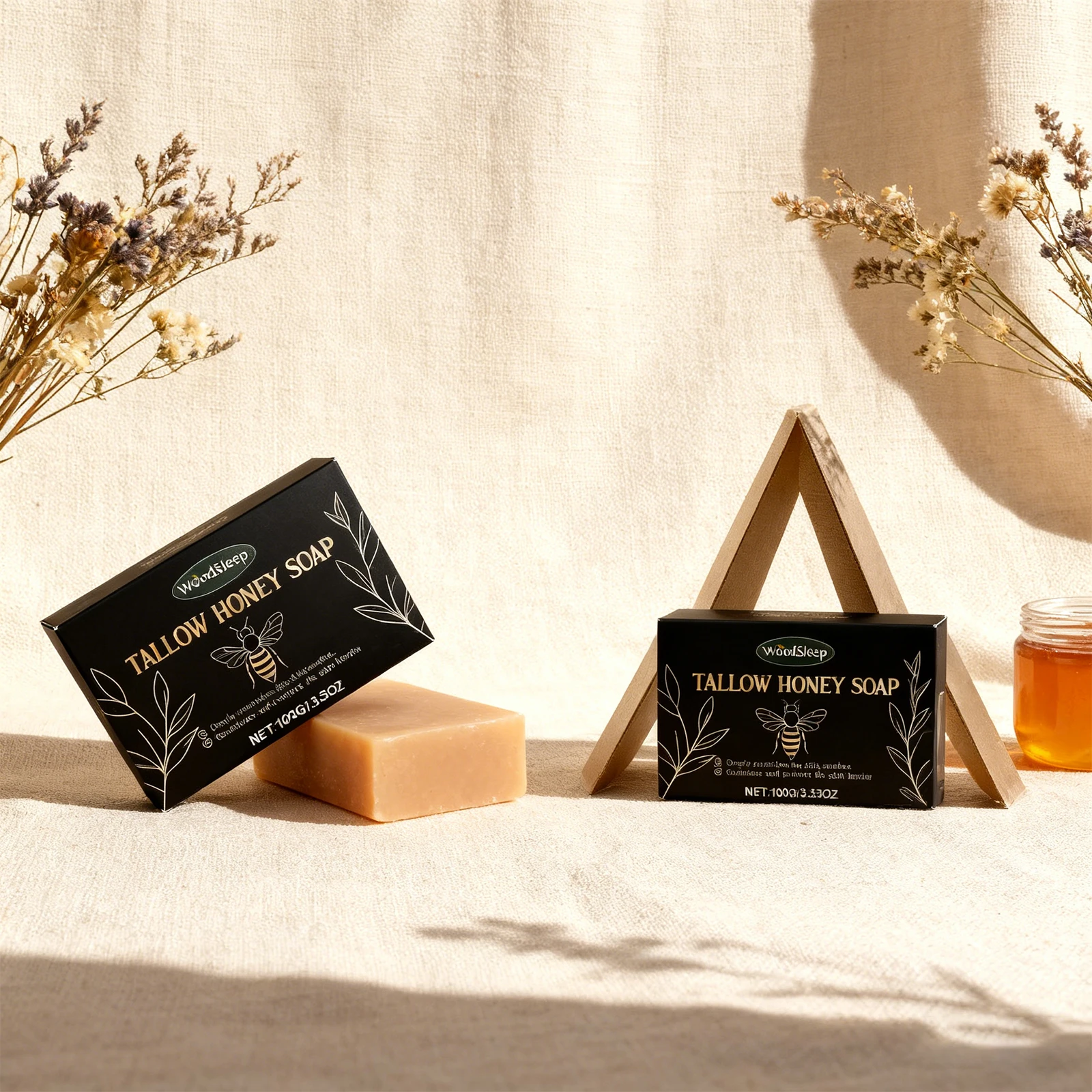 

100g Handmade Beef Tallow Soap Face and Body Wash Deep Moisturizer Smooth Improve Dryness Whitening Natural Products Bath Soap