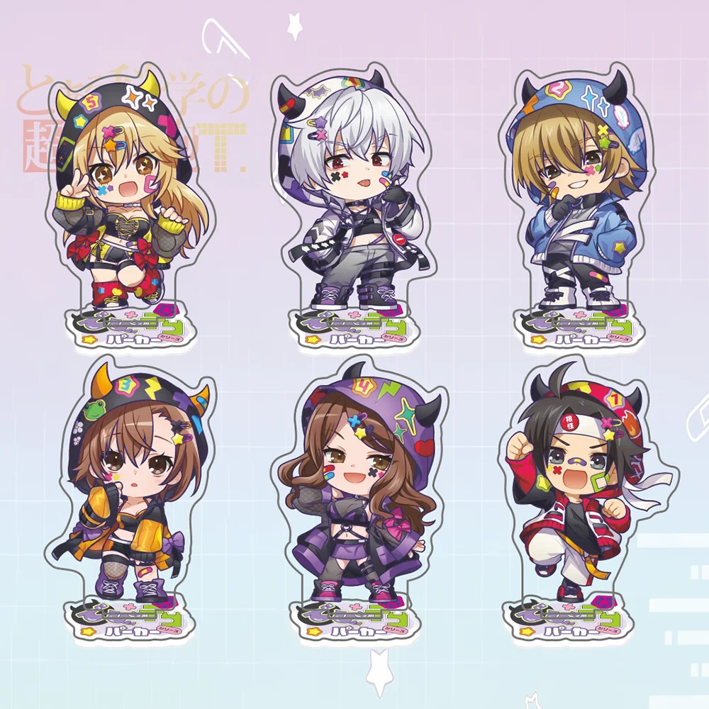A Certain Scientific Railgun T Devil Deco Hoodie Acrylic Stand, Mikoto Kuroko Figure Standee, Anime Desk Decor Keychain