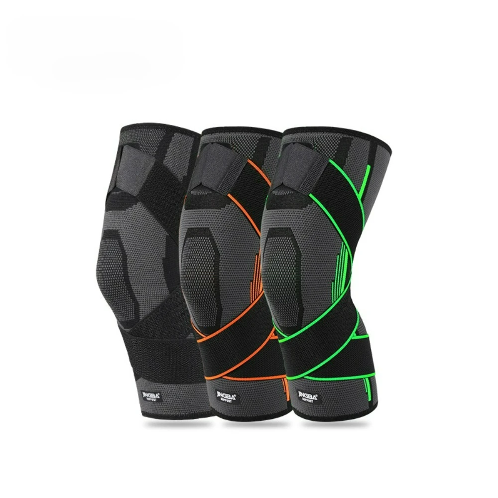 AliExpress NONE Adult-sized Compression Knee Braces Protective Knee Pads for Cycling Running Hiking Basketball Outdoor Sports Joint Support