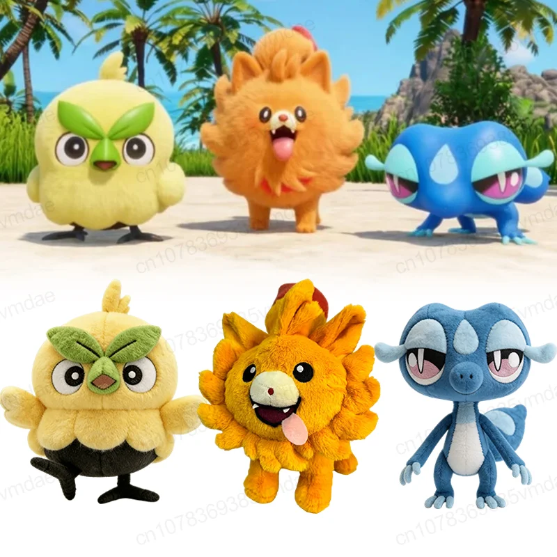 

Новая мягкая плюшевая игрушка Pokemon Pombond Browt Gecqua 10-го поколения, милый аниме-персонаж, подарок для ребенка