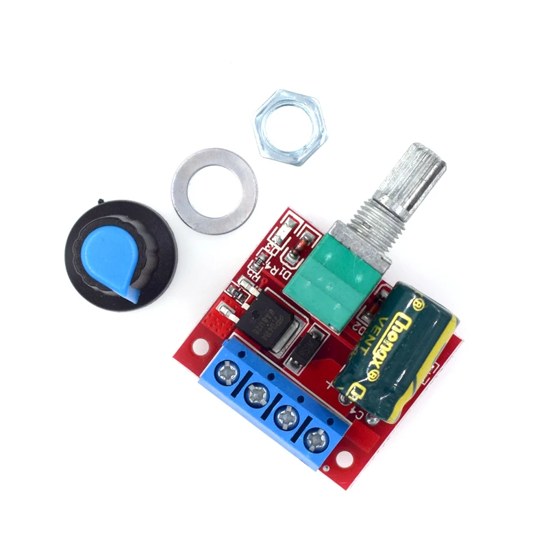 PWM DC Motor Governor 5V-28V 5A Switch Function LED Dimmer Speed Regulation Module