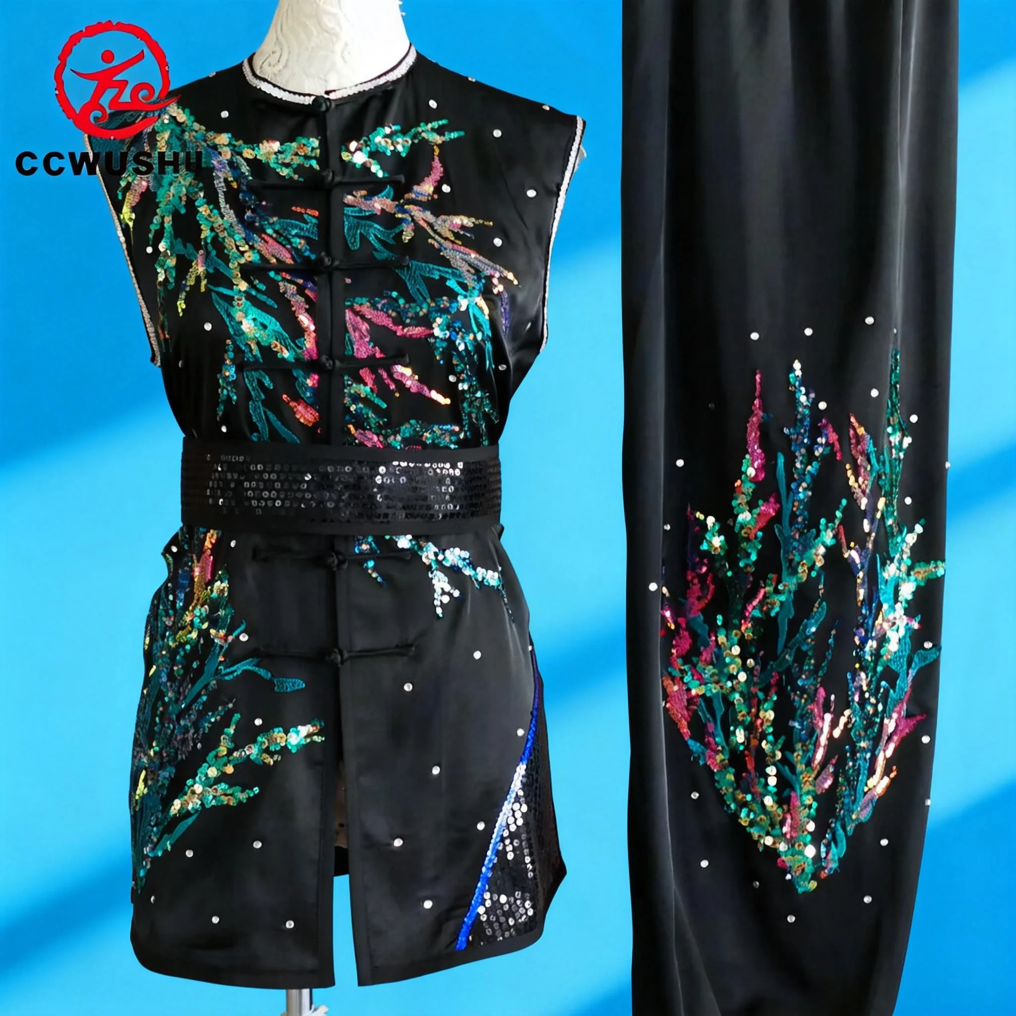 

Индивидуальная одежда НАНКВАН, костюмы китайского кунг-фу, униформа Наньцюань, костюм таолу, одежда кунг-фу, костюм для боевых искусств CCWUSHU