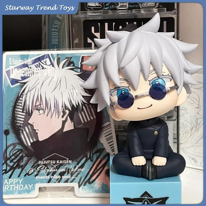 

Аниме коллекционные предметы Juju Tsu Kaisen Gojo Satoru фигурка Shukichi Suguru, Yuta Okkotsu Q версия куклы подарок на день рождения для фанатов