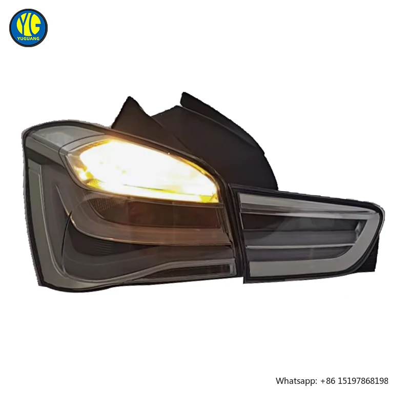 สําหรับ BMW 1 Series F20 ไฟท้าย 2015 2016 2017 2018 ด้านหลังโคมไฟอัพเกรด LED แบบไดนามิกไฟท้ายไฟเลี้ยวรถอุปกรณ์เสริม Taillamp