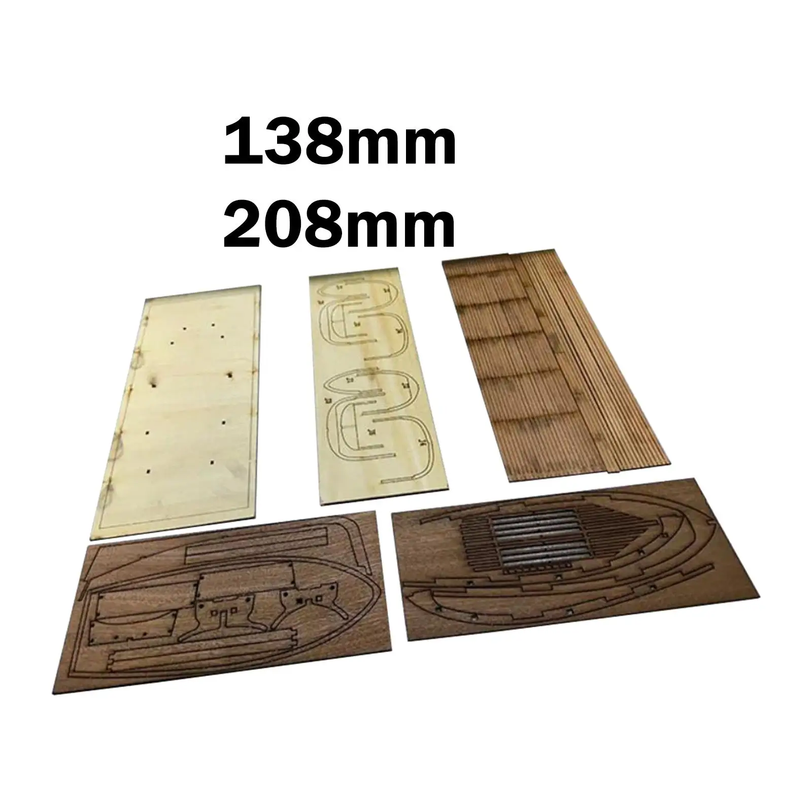 Wooden Ship Model Building Kit Sturdy Woodcraft Classics Unfinished Self Assembly DIY Hobby Boat for Collections Handmade Craft