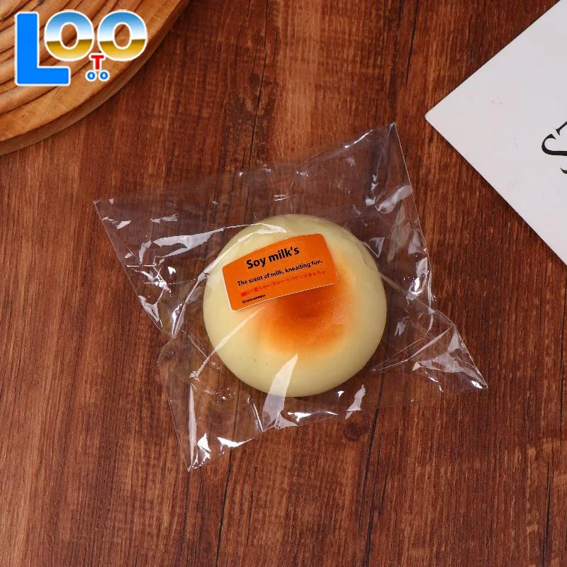 1/2 pezzi simulazione pane spremere giocattolo carino rimbalzo lento giocattoli antistress giocattoli morbidi per bambini adulti regali creativi di decompressione