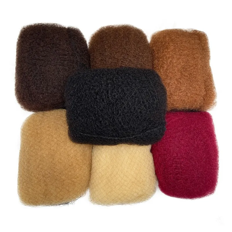 الأفرو غريب مجعد الكروشيه النسيج حزم الشعر البشري 12-22 بوصة ملحقات جديلة القذرة # 1ب # 4 # 30 # 27 # 613 # 99J للنساء